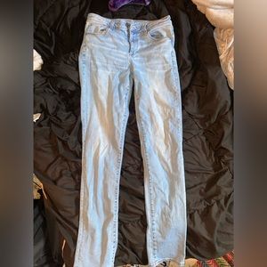 American eagle super stretch  skinny jeans size 10 Long
